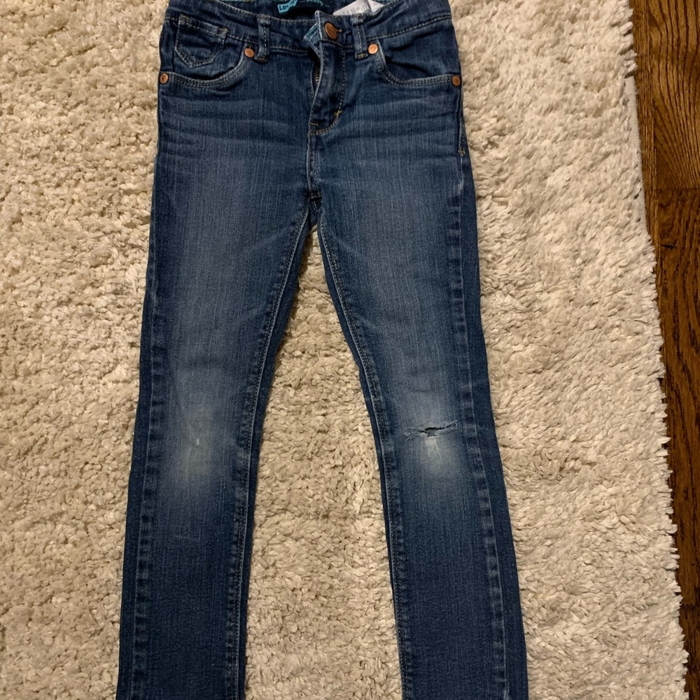Levis skinny jeans. Girls Size 6